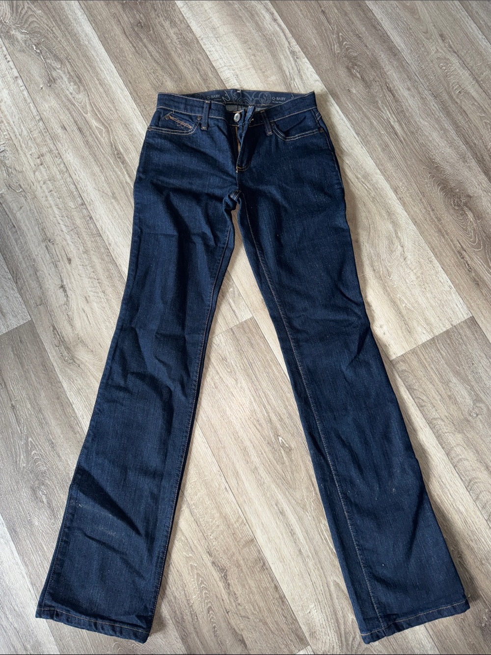 Wrangler Women's Dark Blue Boot-Cut Jeans